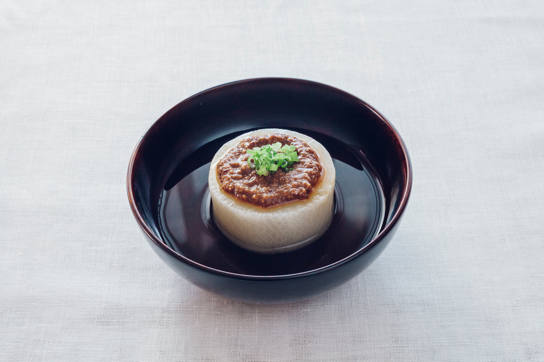 ふろふき大根ーゴマ味噌添え