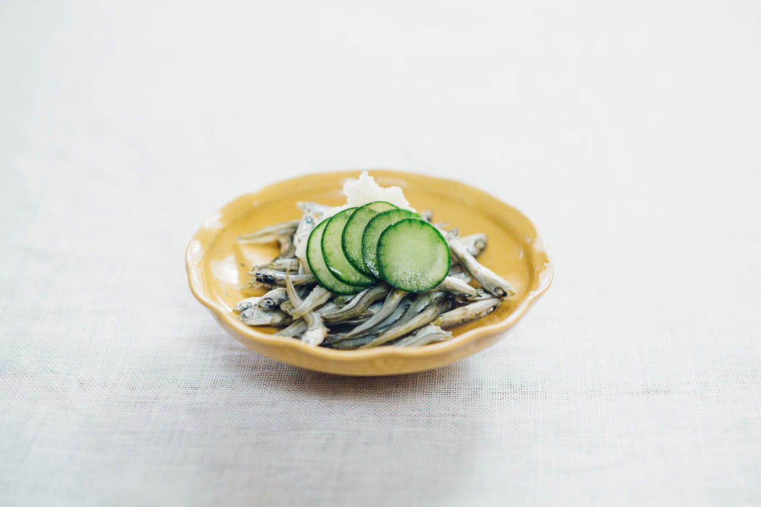 煮干の酢の物