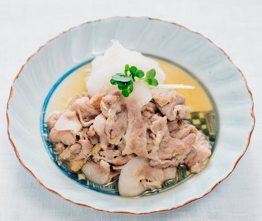 しゃぶしゃぶ風 豚の生姜焼き