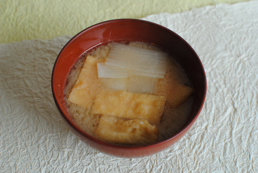 うどのお味噌汁