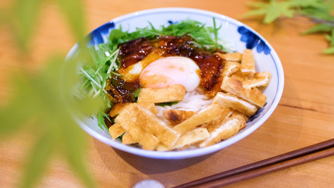冷やしきつねうどん
