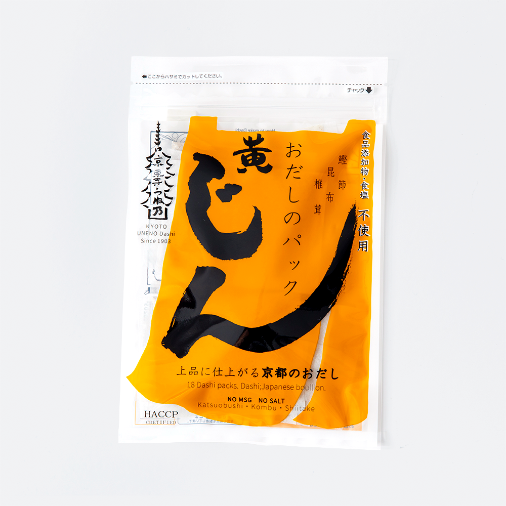 おだしのパックじん（黄）